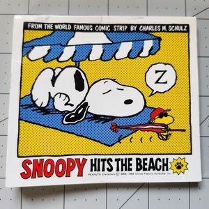 Vintage Peanuts Snoopy Notepad